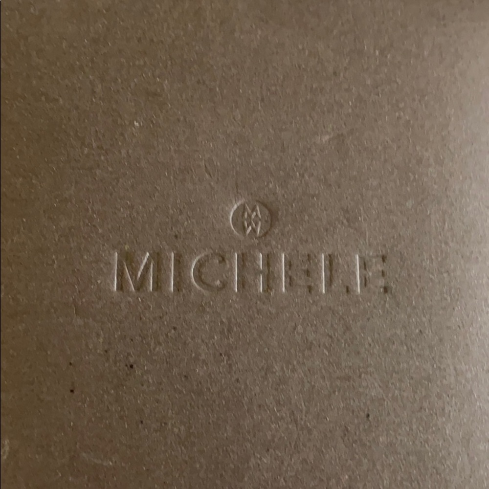 Michele jelly gold and navy watch - Picture 3 of 5